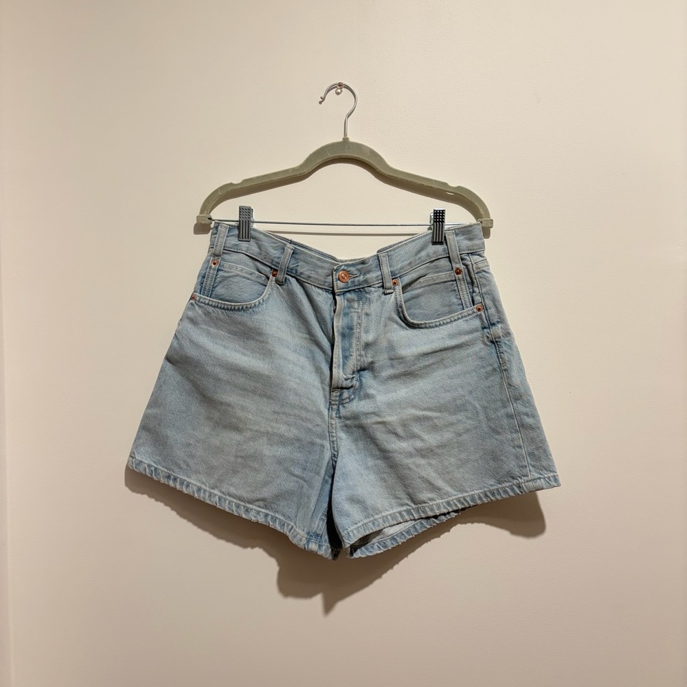 FREE PEOPLE WE THE FREE TIPPI DENIM SHORTS - Picture 6 of 11